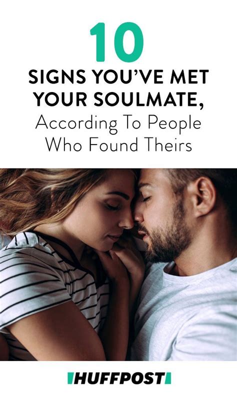 signs youre dating your soulmate